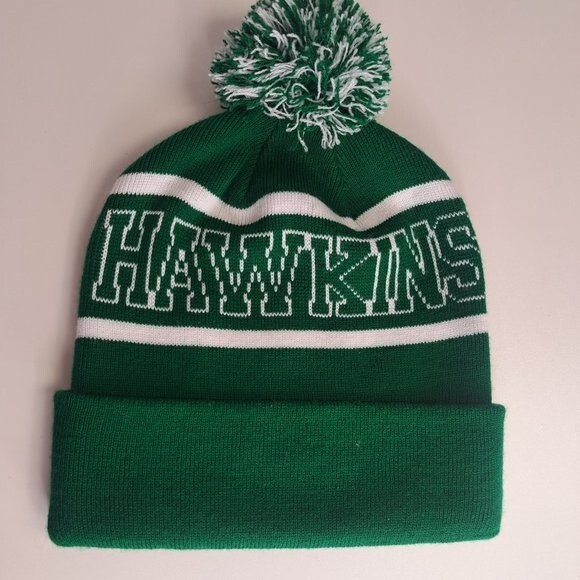 Stranger Things Unisex Loungefly Green Winter Cap Beanie - Picture 2 of 3